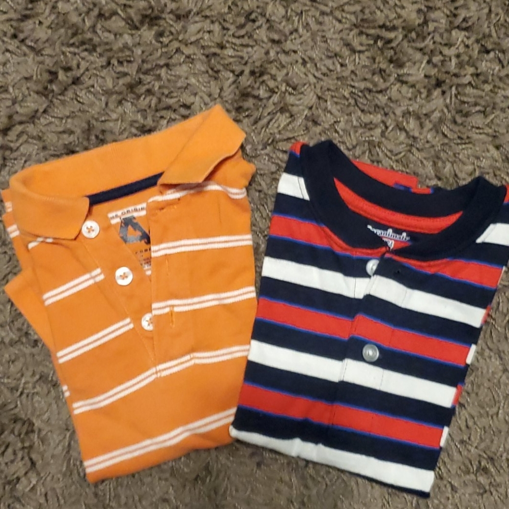 2 - 4T short-sleeve shirts